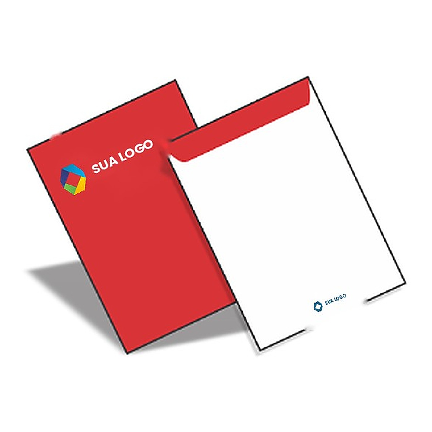 Envelope Saco A4 personalizado com a marca do cliente
