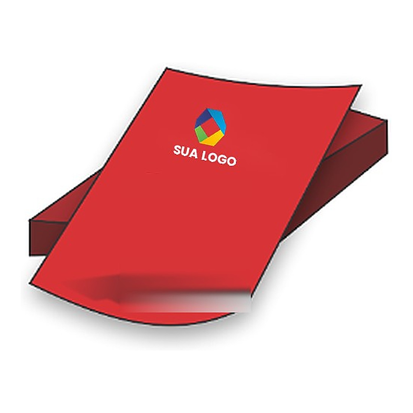 Panfletos personalizado com a marca do cliente